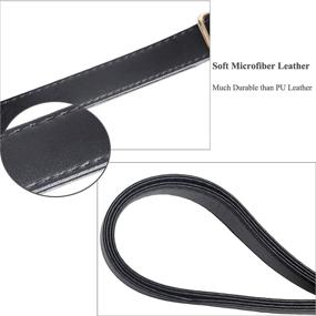img 2 attached to 👜 Beaulegan Purse Chain Strap Replacement - Lightweight, 51 Inch Long 0.8 Inch Wide - Dark Brown/Gold