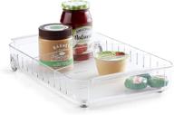 🧊 youcopia rollout fridge caddy, 9-inch width, transparent логотип