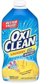 img 3 attached to OxiClean Laundry Stain Remover Refill, 56 Oz (Pack of 3): Powerful Stain Fighting Solution at Great Value