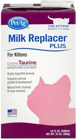 img 1 attached to Pet Ag Milk Replacer Plus for Kittens: 32.0 FL OZ - Optimal Nutrition for Your Furry Friends