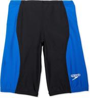 speedo little learn swim jammer sports & fitness in water sports logo