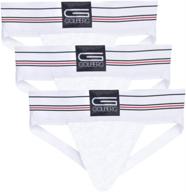 golberg g men’s athletic supporters (3 pack): high-performance jock strap underwear with extra strength elastic - guaranteed comfort and support логотип