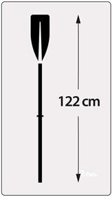 img 2 attached to Intex French Oars Pair 48