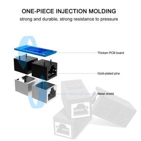 img 3 attached to 🔌 RJ45 Ethernet Extender Coupler Connector Extension
