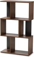 baxton studio 148 8257 amz display bookcase logo