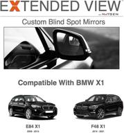 🔍 extended view blind spot mirrors for bmw x1 f48 models - enhance safety and visibility logo