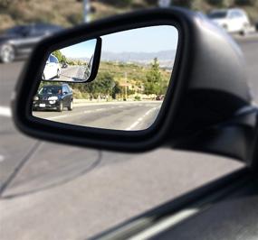 img 1 attached to 🔍 Extended View Blind Spot Mirrors for BMW X1 F48 Models - Enhance Safety and Visibility