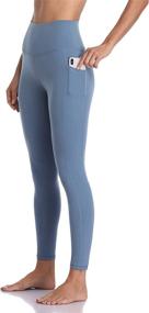 img 4 attached to 👖 Colorfulkoala Women's High Waisted Yoga Pants: Stylish 7/8 Length Leggings with Convenient Pockets