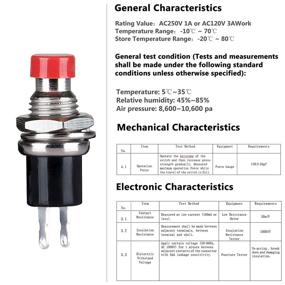 img 3 attached to Clyxgs Momentary Push Button Switch: Industrial Electrical Efficiency at Your Fingertips