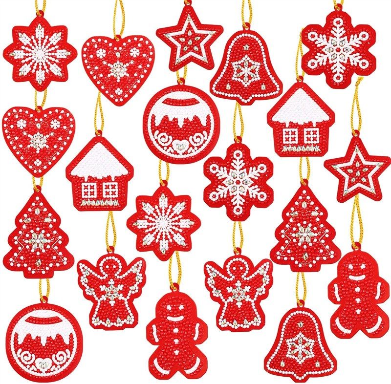 christmas artificial painting handicraft decoration 로고