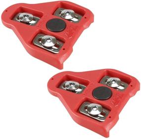 img 4 attached to CyclingDeal Peloton Look Delta Compatible Bike Cleats (9°) - Indoor & Road Bicycle Cleat Set - Fully Identical or Compatible with Peloton Indoor Bike Pedals and Shoes