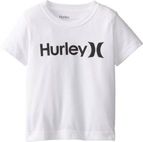 img 1 attached to Универсальная и удобная: футболка рубашки для мальчиков Hurley Boys' Short Sleeve One and Only