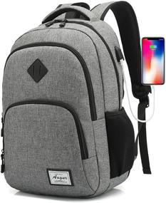 img 4 attached to 🎒 Augur Business Backpacks Resistant: The Perfect Backpack for Professionals