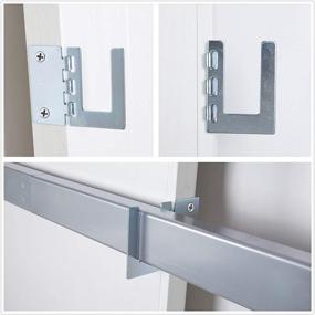 img 1 attached to 🚪 PUGED Home Defense Security Bar - Door Stopper & Barricade Device for Front Door - Enhanced Security Door Bar