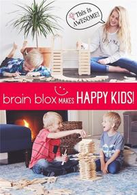 img 3 attached to Enhance Brain Development: Brain Blox Wooden Building Blocks Building Toys