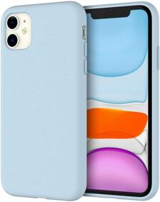 img 4 attached to 📱 JETech Silicone Case for iPhone 11 (2019) 6.1-Inch, Silky-Smooth Texture Full-Body Protective Case, Shockproof Cover with Microfiber Lining (Blue)