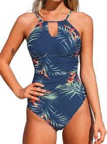 img 4 attached to CUPSHE Womens Swimsuit Control Bathing Women's Clothing for Swimsuits & Cover Ups