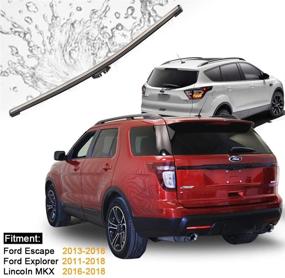 img 1 attached to 🚗 11 Inch Rear Windshield Wiper Blade Replacement for Ford Explorer 2011-2018, Escape 2013-2018, Lincoln MKX 2016-2018 - Genuine OE Quality, Direct from Factory (OE: BB5Z17526C)