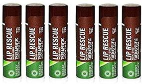 img 1 attached to 🌿 Desert Essence Lip Rescue Therapeutic: Tea Tree Oil Pack of 6 for Soothing and Nourishing Lips