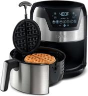 gourmia gafw598 2-in-1 - 5-quart digital air fryer with waffle maker logo