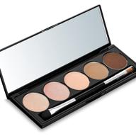 палетка теней для век jolie pan eye shadow palette makeup логотип
