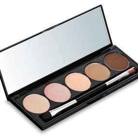 img 1 attached to Jolie Pan Eye Shadow Palette Makeup