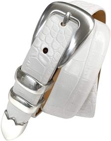 img 4 attached to S5525 Italian Leather Designer Alligator Men's Accessories