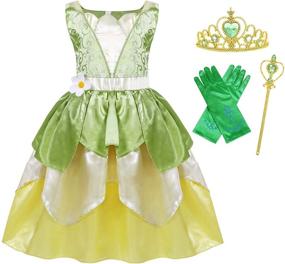 img 4 attached to 👸 Halloween Costume Princess Birthday Dresses