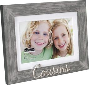 img 2 attached to 🖼️ Stylish Gray Malden International Designs Expressions Picture Frame: A Chic Way to Showcase Your Memories