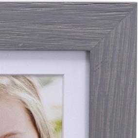 img 1 attached to 🖼️ Stylish Gray Malden International Designs Expressions Picture Frame: A Chic Way to Showcase Your Memories