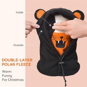 img 2 attached to ❄️ FCY Balaclava: A Reliable Solution for Cold Weather – Reusable, Washable, and Windproof Boys' Accessories