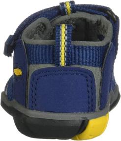 img 2 attached to KEEN Kids Seacamp Sandal Blue Boys' Shoes ~ Outdoor