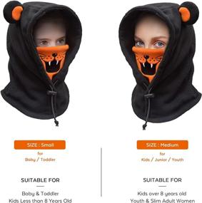 img 3 attached to 🏻 Keep Your Kids Protected with FCY Reusable Balaclava Face Mask - Ideal for Winter Days!