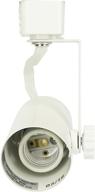 💡 h system universal par track lighting fixture – white htc-9007-wh (bulb not included) logo