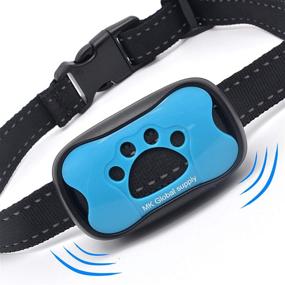 img 4 attached to MK Global Bark Collar – Humane Barking Control Device for Dogs, Vibration and Sound Mode, No Shock Training Collar