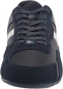 img 3 attached to Lacoste HAPONA Men's Black Sneakers - Designer Men's Shoes