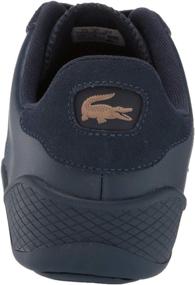 img 2 attached to Lacoste HAPONA Men's Black Sneakers - Designer Men's Shoes