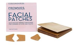 img 1 attached to Frownies Facial Patches for Corners of Eyes and Mouth - 144 Count