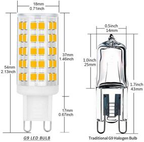 img 1 attached to 💡 Enhanced OHLGT Dimmable Lighting: Ultra-Bright 110V 130V Equivalent for Brilliance