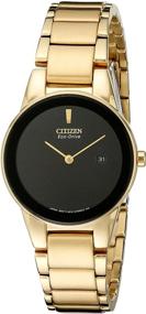 img 4 attached to 🕰️ Стильные часы Citizen Axiom Eco-Drive для женщин для вечной элегантности