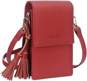 img 4 attached to 👜 MACLLYN Small Crossbody Wallet Women's Handbags & Wallets with Credit Card Slots in Crossbody Bags