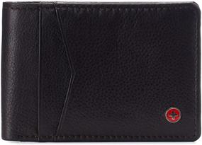 img 4 attached to 💼 Alpine Swiss Delaney Slimfold Collection: Premium Men's Wallets, Card Cases & Money Organizers