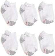 🧦 hanes ultimate low cut boys socks logo