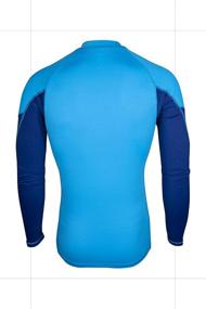 img 2 attached to 👕 ALLEZ Men's UPF 50+ Rash Guard Long Sleeve Swim Shirts: Stay Protected and Stylish in Quick-dry UV/Sun Protection Swimwear