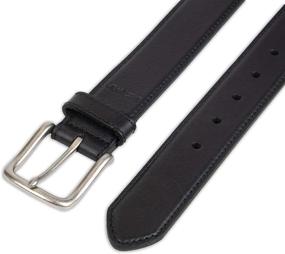 img 1 attached to Izod Mens Belts Leather Natural Men's Accessories