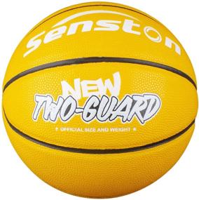 img 1 attached to Senston Basketball Basketballs Youth Yellow