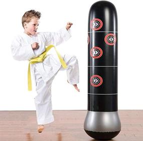 img 4 attached to Inflatable Punching Freestanding Taekwondo Practicing