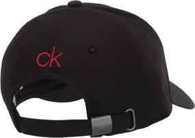 img 1 attached to 🧢 Stylish and Versatile: Calvin Klein Men's Logo Adjustable Cap