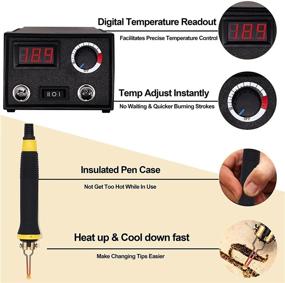 img 3 attached to Burning Professional Burner Pyrography Beginners