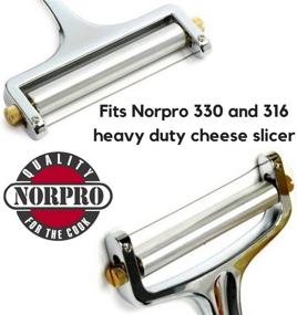 img 1 attached to 🧀 330W, Three-Pack of 4-7/8 Inch Long Replacement Cheese Slicer Wires - Efficient and Durable